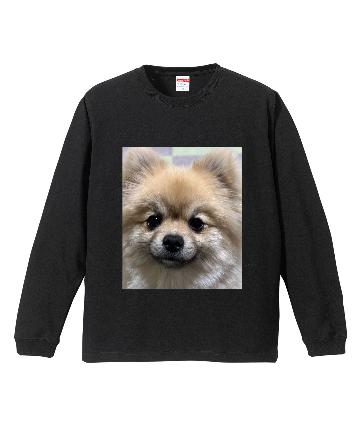 ブラックロングスリーブTシャツ XSサイズ