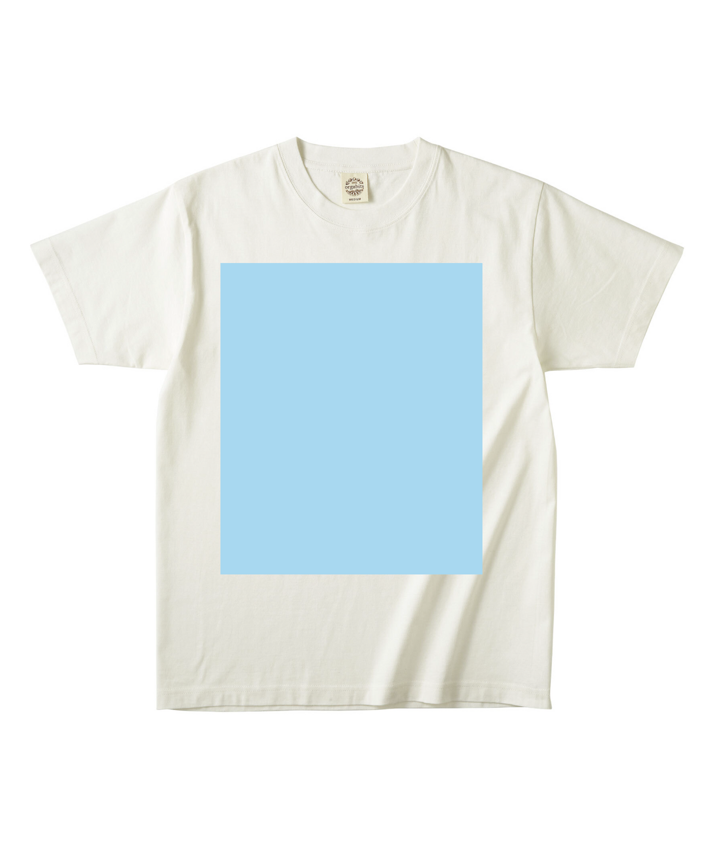 オーガニックナチュラル半袖Tシャツ Sサイズ