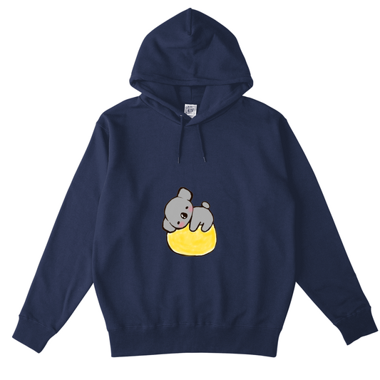 ネイビーポケットレスパーカー Sサイズ