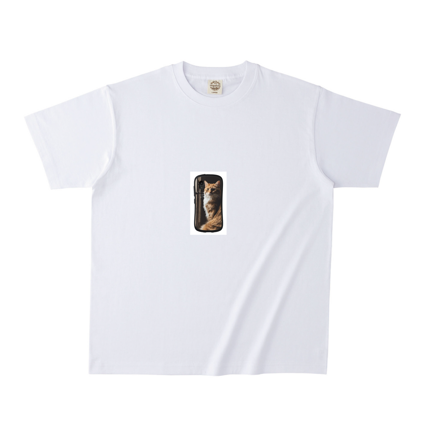 オーガニック半袖Tシャツ ホワイト
Mサイズ