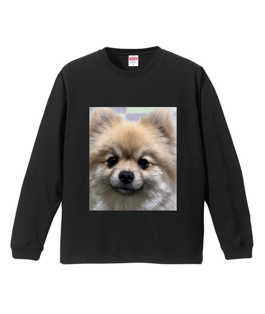 ブラックロングスリーブTシャツ XSサイズ